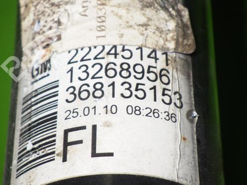 Left front shock absorber OPEL MERIVA B MPV (S10) 1.4 (75) | BP6608750M16 