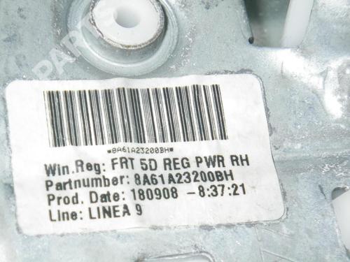 Front right window mechanism FORD FIESTA VI (CB1, CCN) 1.25 | BP6649895C23 
