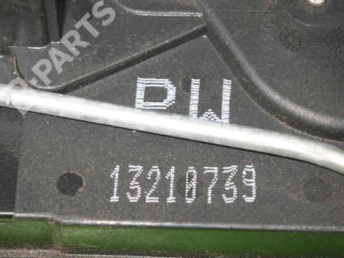 Rear right lock OPEL ZAFIRA / ZAFIRA FAMILY B (A05) 1.9 CDTI (M75) | BP6661006C99 