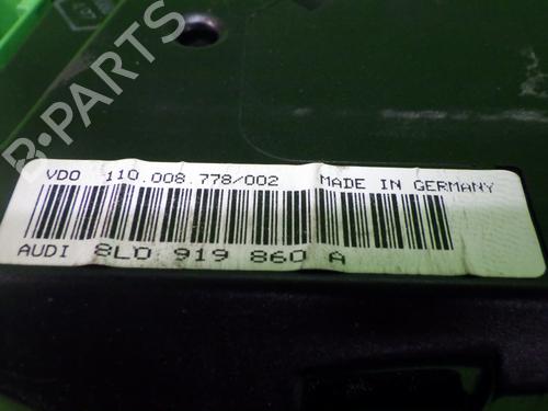 Instrument cluster AUDI A3 (8L1) 1.8 | BP6351932C47 