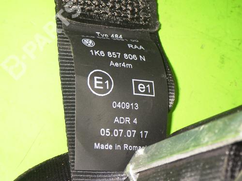 Rear right seatbelt VW GOLF V (1K1) 1.9 TDI | BP6603241I28 