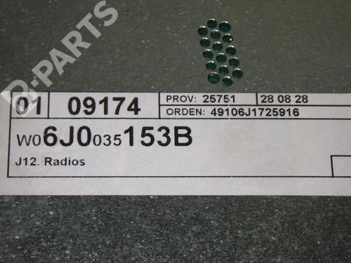 Radio SEAT IBIZA IV (6J5, 6P1) 1.4 | BP6376473E6 