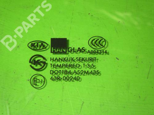 Front right door window KIA SORENTO I (JC) 2.5 CRDi 4WD | BP6705982C19 
