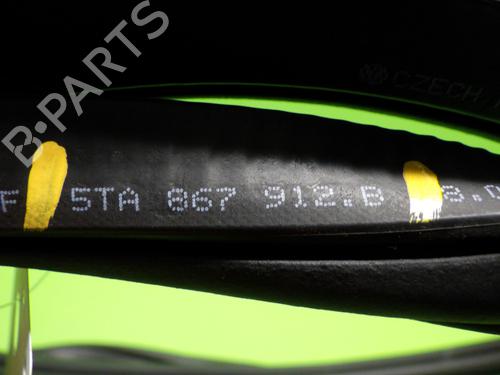 Rubber door seal VW TOURAN (5T1) 1.6 TDI | BP14742612C142 