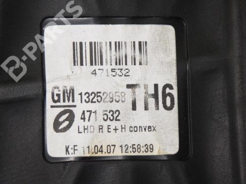 Right mirror OPEL ZAFIRA / ZAFIRA FAMILY B (A05) 1.9 CDTI (M75) | BP6653248C27 