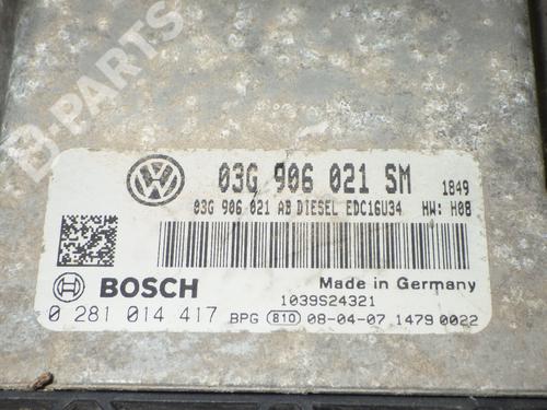 Control unit SEAT ALTEA (5P1) 1.9 TDI | BP6543536M11 