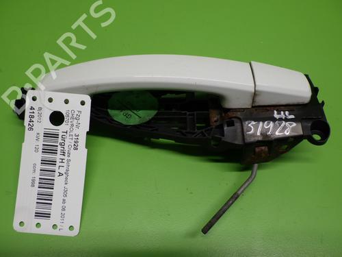 Used Rear left exterior door handle CHEVROLET CRUZE Hatchback (J305) 2.0 CDI (163 hp) 22863740