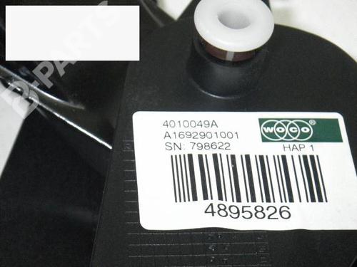 Break pedal MERCEDES-BENZ A-CLASS (W169) A 150 (169.031, 169.331) | BP6353641I19 