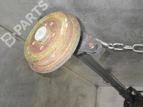 Rear axle VW POLO (9N_, 9A_) 1.2 12V | BP6342656M2 