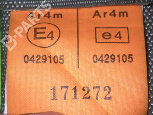 Sikkerhedssele bag højre CHEVROLET REZZO MPV (U100) 2.0 | BP6608601I28 