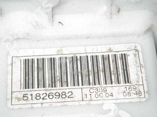 Rear right lock FIAT PANDA (169_) 1.2 (169AXF2A, 169AXF1A) | BP6664119C99 