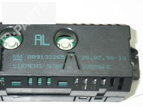 Display monitor OPEL ASTRA G Hatchback (T98) 1.6 (F08, F48) | BP6353556C48 