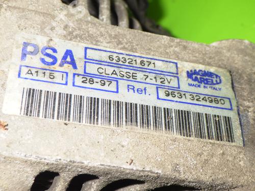 Alternator PEUGEOT 306 Break (7E, N3, N5) 1.6 | BP8204590M7 