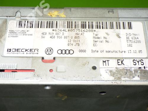 Electronic module AUDI A6 C6 Avant (4F5) 3.0 TDI quattro | BP6383240M83 