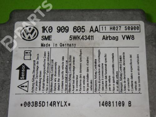 ECU airbags SKODA OCTAVIA II Combi (1Z5) 1.9 TDI | BP6379156M53 