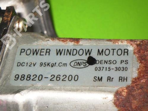 Rear right window mechanism HYUNDAI SANTA FÉ I (SM) 2.0 CRDi 4x4 | BP6675683C25 
