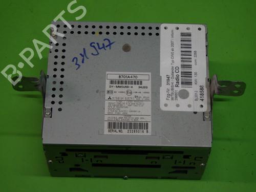 Used Radio MITSUBISHI OUTLANDER II (CW_W) 2.2 DI-D 4WD (177 hp) 22863839
