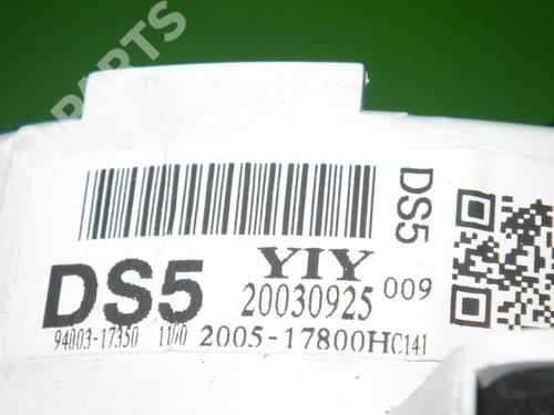 Instrument cluster HYUNDAI MATRIX (FC) 1.5 CRDi | BP6367879C47 