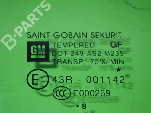 Rear left door window OPEL CORSA D (S07) 1.3 CDTI (L08, L68) | BP10746661C20 