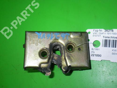 Used Front right lock VW GOLF II (19E, 1G1) 1.6 (70 hp) 6610342