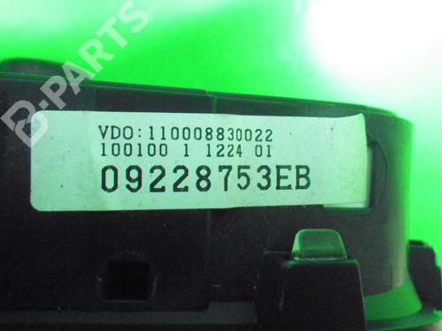 Instrument cluster OPEL ASTRA G Hatchback (T98) 1.6 (F08, F48) | BP6350794C47 