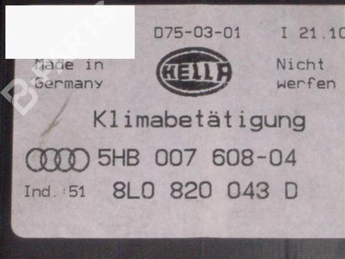 Climate control AUDI A3 (8L1) 1.6 | BP6343761I5 