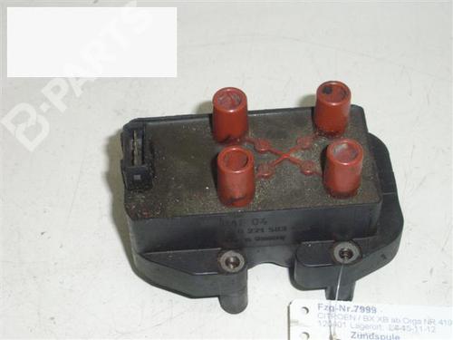 Used Ignition coil CITROËN BX (XB-_) 16 E (88 hp) 6358767