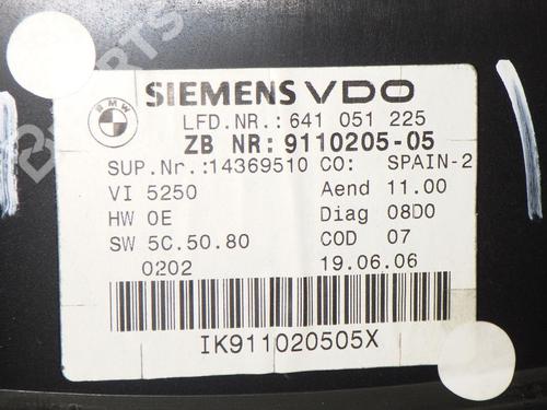 Instrument cluster BMW 3 (E90) 320 d | BP6382718C47 
