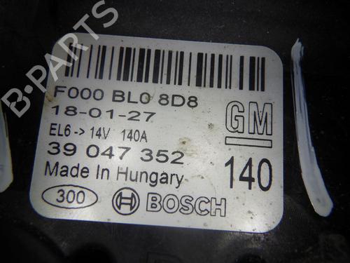 Generator OPEL INSIGNIA B Country Tourer (Z18) 2.0 CDTi (47) | BP21753955M7 