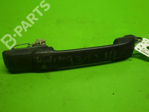 Used Rear left exterior door handle OPEL KADETT E Hatchback (T85) 1.3 N (C08, C48, D08, D48) (60 hp) 6389616