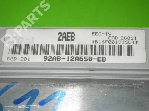 Control unit FORD FIESTA III (GFJ) 1.3 | BP6354430M11 