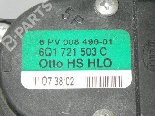 Pedal VW POLO (9N_, 9A_) 1.2 12V | BP6371138I4 
