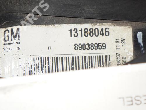 Right taillight OPEL CORSA D (S07) 1.3 CDTI (L08, L68) | BP6671217C35 
