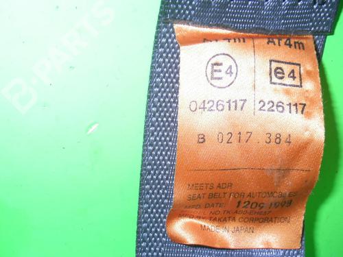Rear left seatbelt MAZDA 626 V Station Wagon (GW) 1.8 (GW8W) | BP6669210I29 