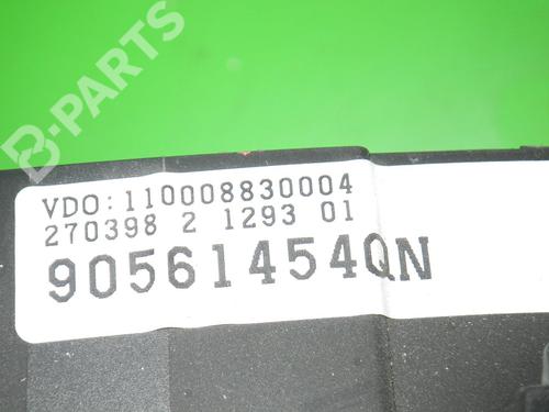 Instrument cluster OPEL ASTRA G Hatchback (T98) 1.6 (F08, F48) | BP6361838C47 