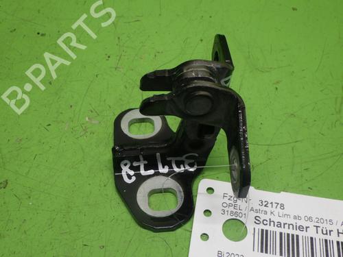 Used Hinge/Door check strap OPEL ASTRA K (B16) 1.2 Turbo (68) (131 hp) 28082705
