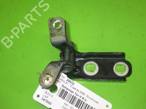 Used Hinge/Door check strap CHEVROLET CRUZE (J300) 2.0 CDI (163 hp) 14732729