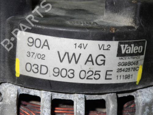 Alternator VW POLO (9N_, 9A_) 1.2 | BP17967255M7 