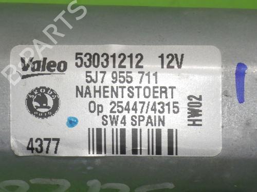 Rear wiper motor SKODA FABIA II (542) 1.2 12V | BP28371568M102