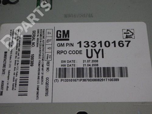 Radio OPEL INSIGNIA A (G09) 2.0 CDTI (68) | BP6987979E6 