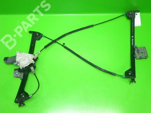 Front right window mechanism PEUGEOT 206 CC (2D) 1.6 16V (2DNFUF, 2DNFUR) | BP6604376C23 
