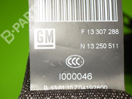 Rear left seatbelt OPEL MERIVA B MPV (S10) 1.4 (75) | BP6649331I29 
