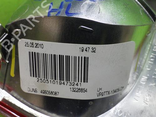 Left tailgate light OPEL INSIGNIA A Sports Tourer (G09) 2.0 Turbo 4x4 (35) | BP30403631C79 