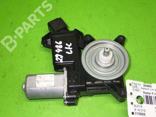 Used Left rear window motor OPEL ASTRA K (B16) 1.6 CDTi (68) (110 hp) 6643667