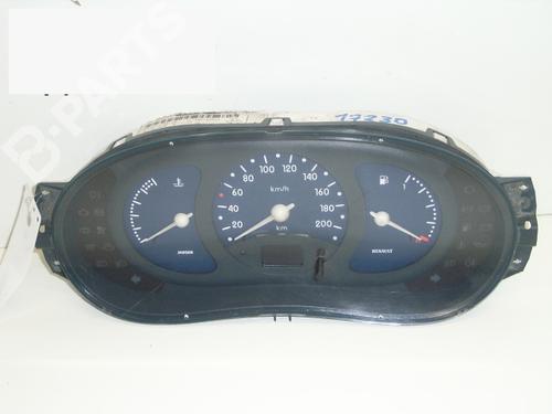 Used Instrument cluster RENAULT KANGOO (KC0/1_) D 65 1.9 (KC0E, KC02, KC0J, KC0N) (64 hp) 6341338