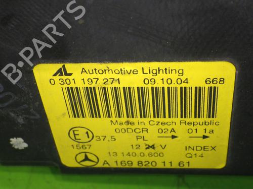Right headlight MERCEDES-BENZ A-CLASS (W169) A 170 (169.032, 169.332) | BP14742896C29 