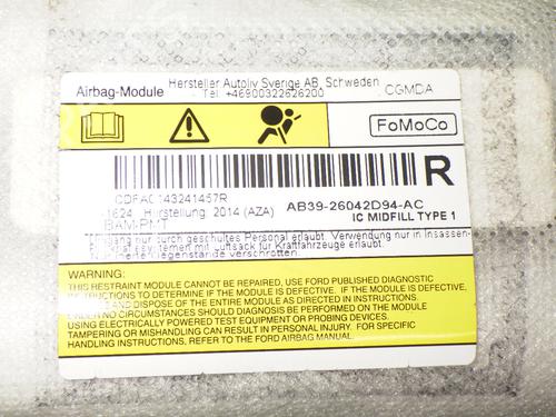 Right curtain airbag FORD RANGER (TKE) 2.2 TDCi 4x4 | BP14733341C12 
