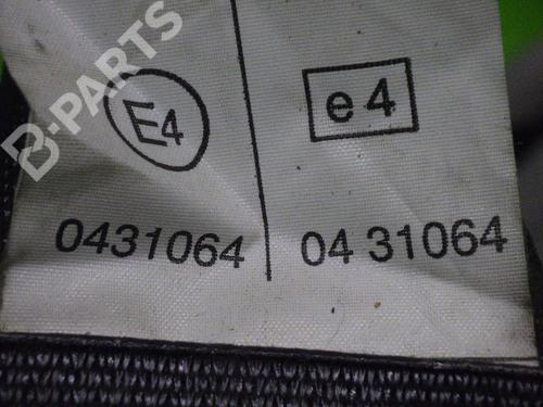 Rear left seatbelt TOYOTA COROLLA Verso (_E12_) 2.0 D-4D (CDE120_, CDE120R) | BP6637026I29 