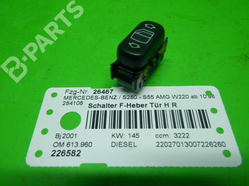 Used Right rear window switch MERCEDES-BENZ S-CLASS (W220) S 320 CDI (220.026, 220.126) (197 hp) 6362907