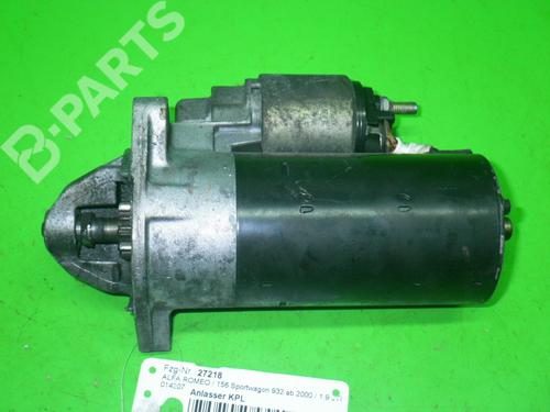 Startmotor ALFA ROMEO 156 Sportwagon (932_) 1.9 JTD 16V (932BXE00) (140 hp) 6369449